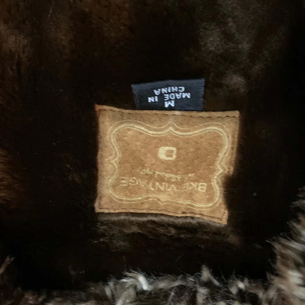 BKE Buckle Vintage Leather Jacket-SOLD - Picture 2 of 14